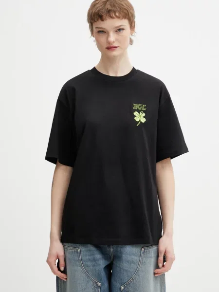 Carhartt WIP tricou din W SS Clover T-Shirt negru