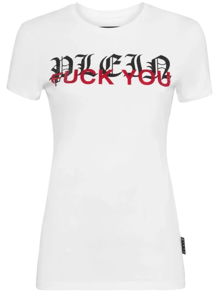 Tricou Philipp Plein alb