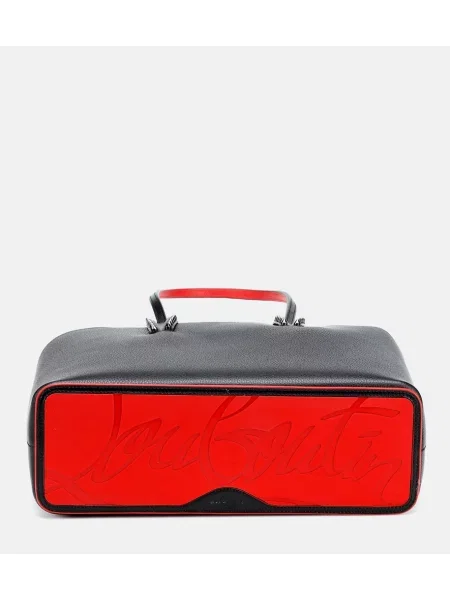 Geanta de piele Christian Louboutin din piele negru