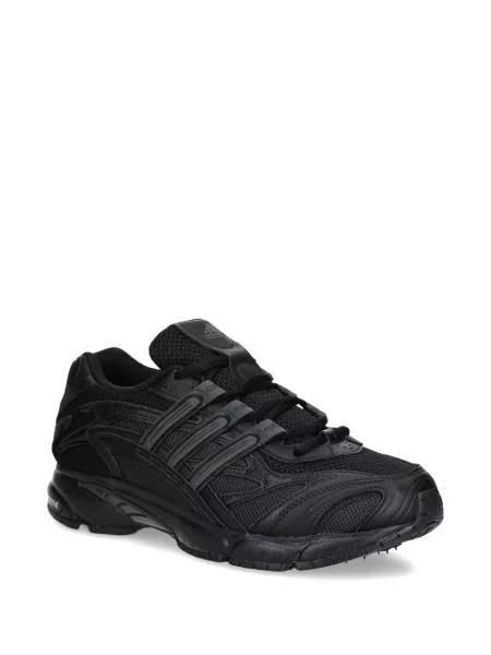 Sneakerși Adidas Terrex cu dungi alergare de lână negru