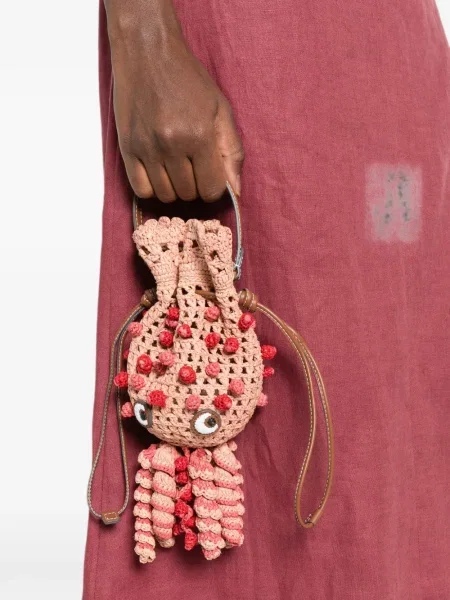 Geantă Anya Hindmarch roz