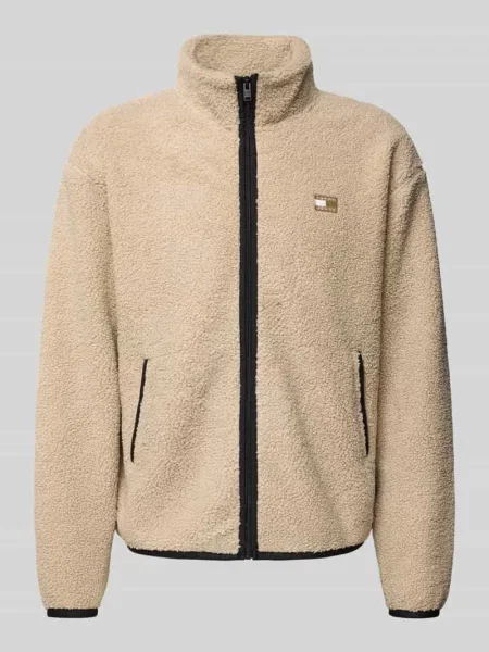 Tommy Jeans Kurtka Pluszowa beige beżowa
