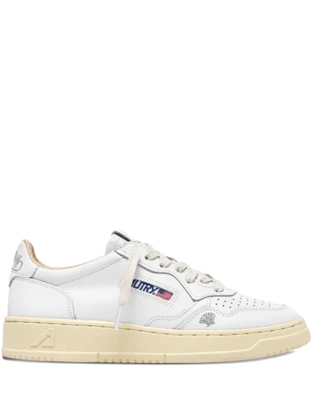 Sneakerși Autry din piele alb