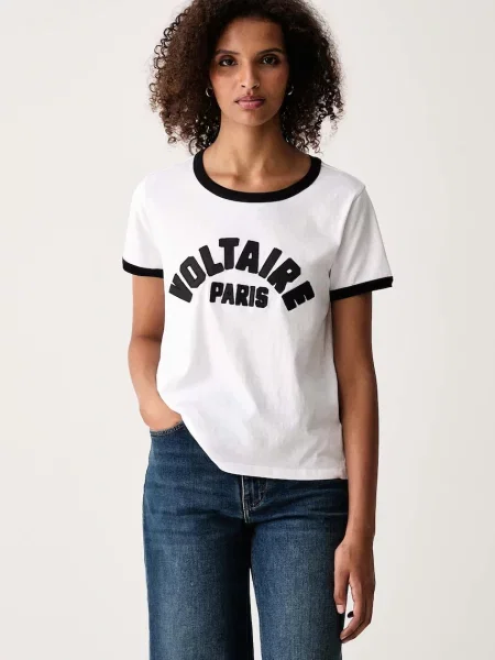 Zadig&Voltaire tricou pentru femei din ALYS alb