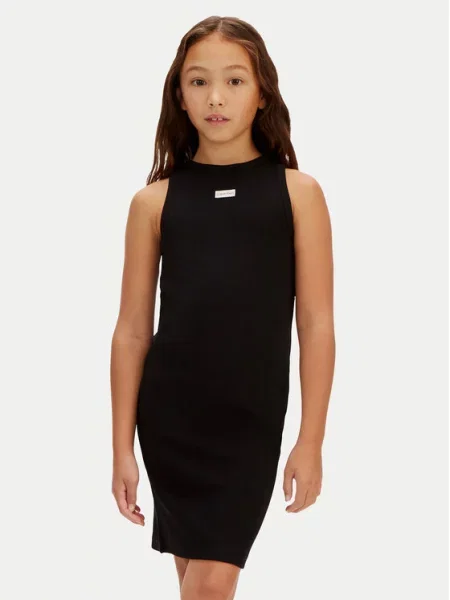 Calvin Klein Jeans Лятна рокля черен
