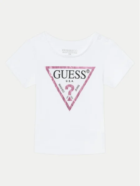 Guess Tricou alb