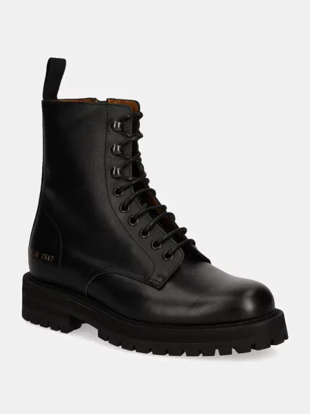 Боти Common Projects Combat с равна подметка черно