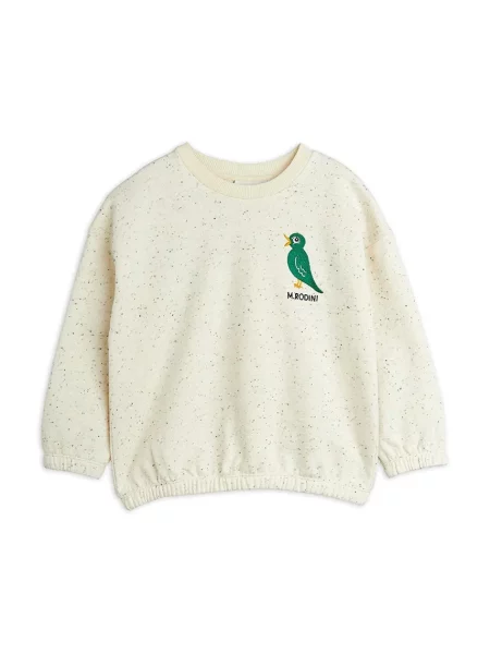 Mini Rodini Dětská mikina Bird béžová