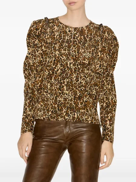 Μπλούζα Isabel Marant καφέ