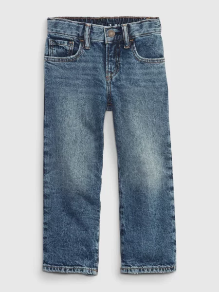 Pantaloni copii Gap gri