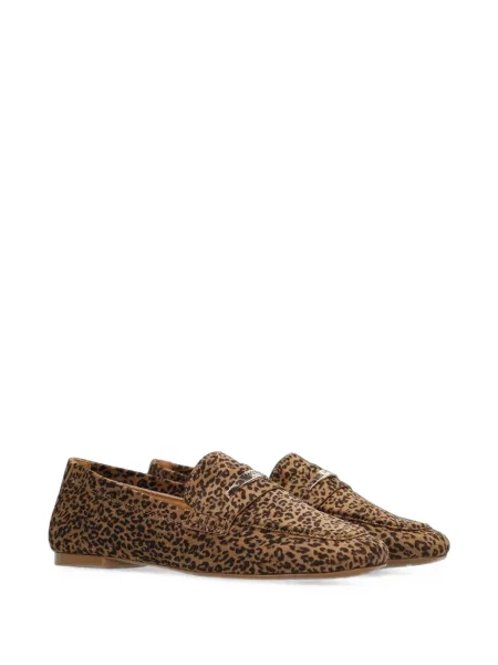 Pantofi loafer Mexx cu imagine cu model leopard maro
