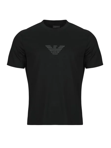 Majica Emporio Armani s kratkimi rokavi črna