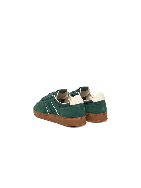 Tommy Jeans Sneakersy The Greenwich Edge Suede zelená