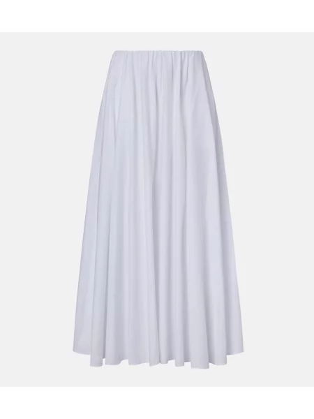 Fusta maxi Staud alb
