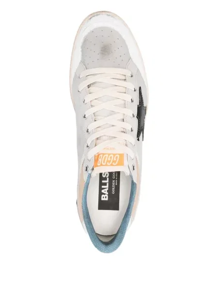 Δερμάτινα sneakers Golden Goose γκρι