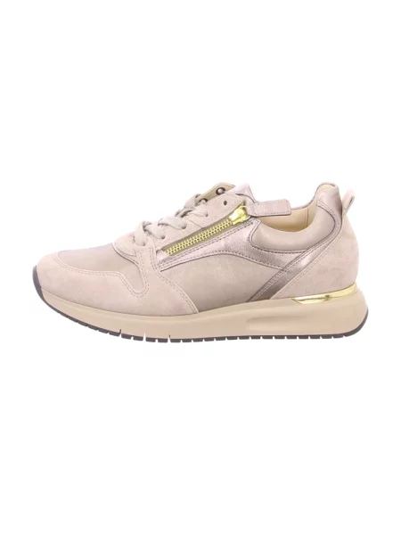 Sneakersy Gabor skórzane beżowe