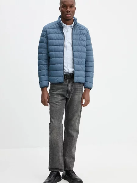Košulja Marc O'Polo za muškarce regular s button-down ovratnikom plava