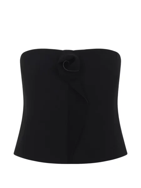 Top Giorgio Armani de mătase negru