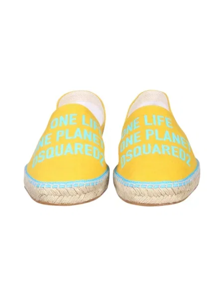 Espadryle Dsquared2 żółte