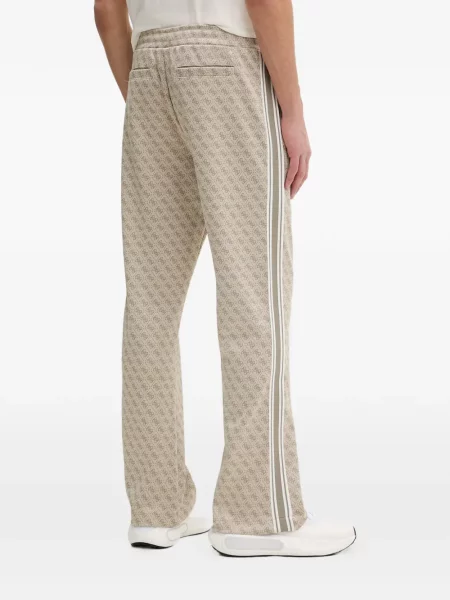 Pantaloni Guess cu dungi alergare