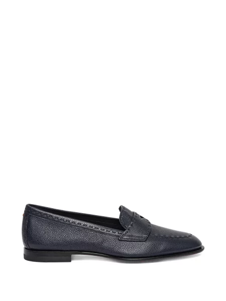 Pantofi loafer Santoni albastru