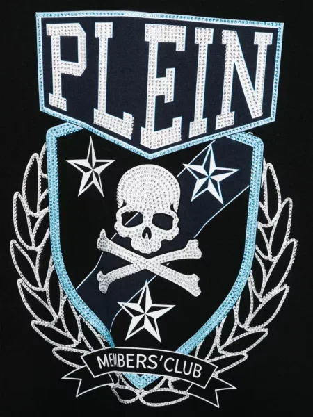 Koszulka dziecięca Philipp Plein czarna