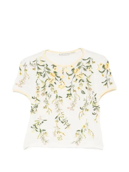 Tricou Alice + Olivia cu model floral