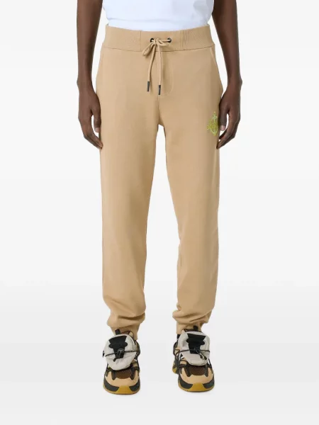 Pantaloni Iceberg cu broderie alergare cu cordon