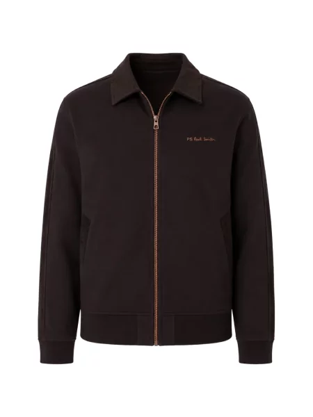 Geacă Paul Smith de catifea cord negru