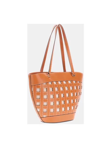 Shopperka Guess brązowa