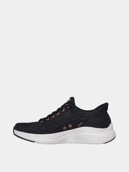 Кросівки Skechers текстиль/штучна шкіра чорний