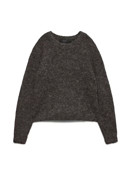 VERO MODA Pulover VMNovah închis maro