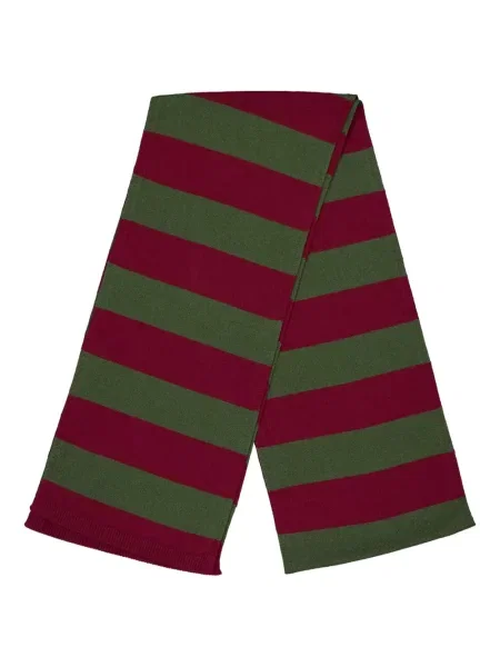 Fular Paula cu dungi verde