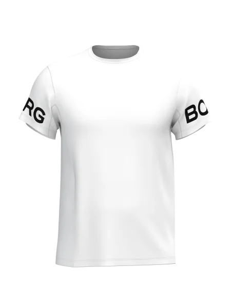 BJÖRN BORG Funkcionalna majica črna bela