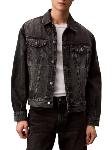 Kavbojke Calvin Klein črna