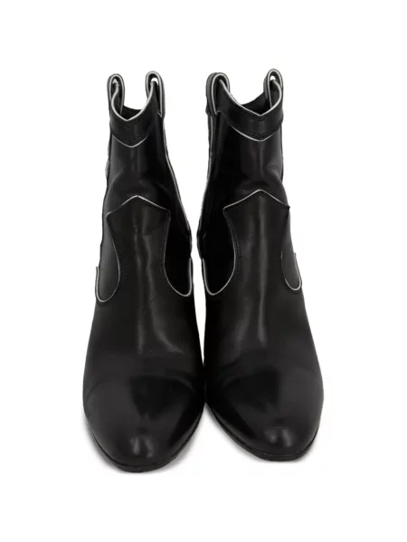 Cizme scurte Gianvito Rossi din piele negru