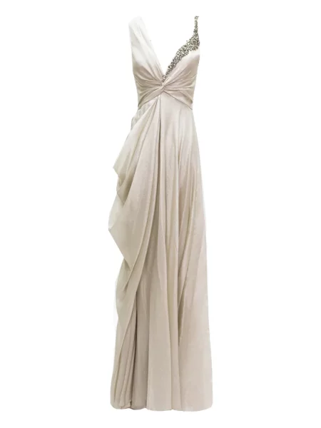 Rochie maxi Gemy Maalouf asimetrică drapată