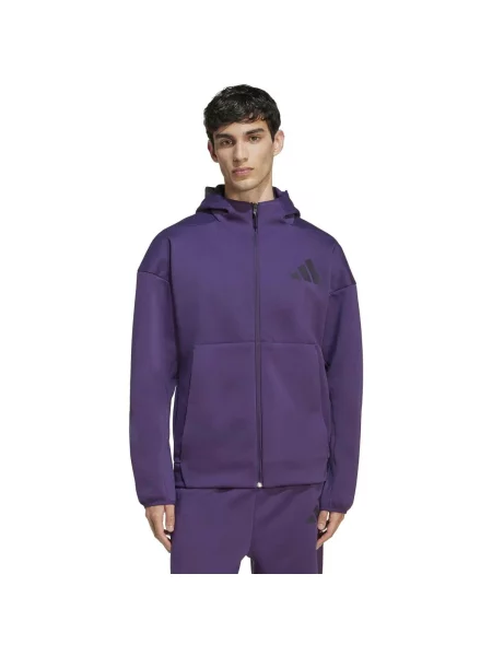 Mikina adidas fialová