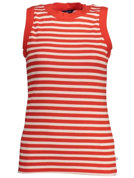 Majica brez rokavov Gant bela