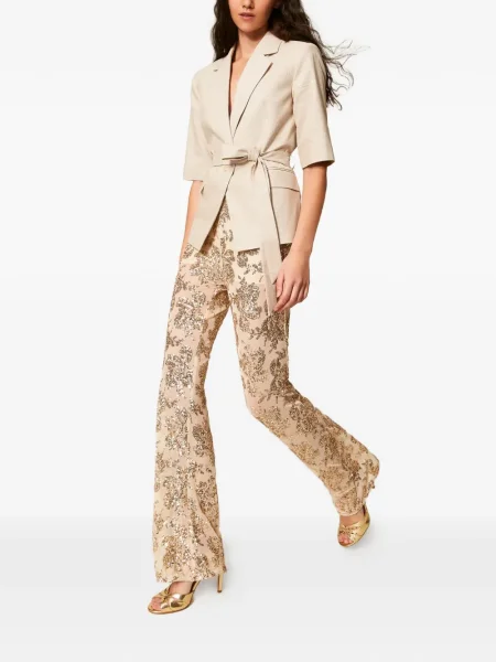Pantaloni Twinset cu paiete