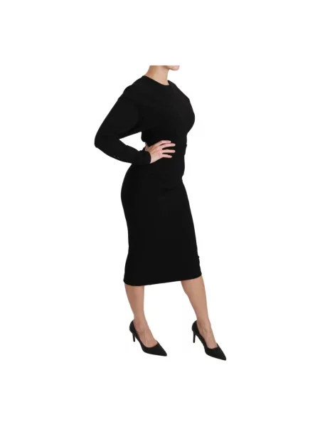 Sukienka ołówkowa Dolce And Gabbana czarna