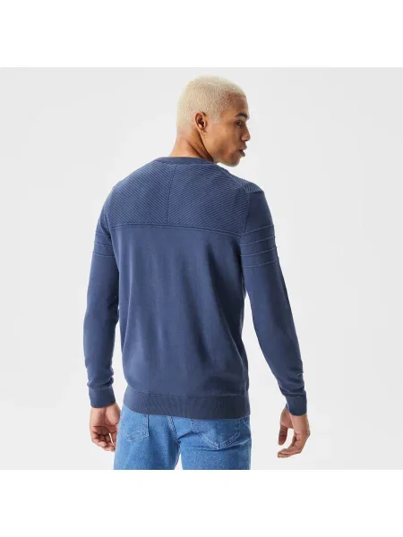 Lacoste Swetry Lacoste granatowy