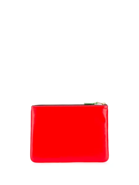Портмоне Comme Des Garçons Wallet с автограф черно