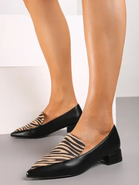 Pantofi casual negri