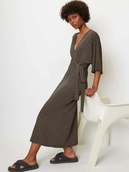 Marc O’Polo Сукня міді Без підкладки коричневий