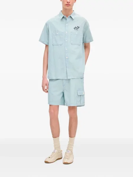 Pantaloni scurți cargo Kenzo albastru