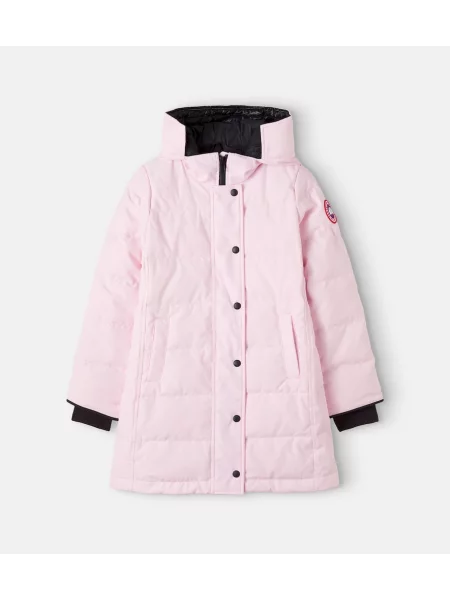 Gyerek pehelydzseki Canada Goose rózsaszín