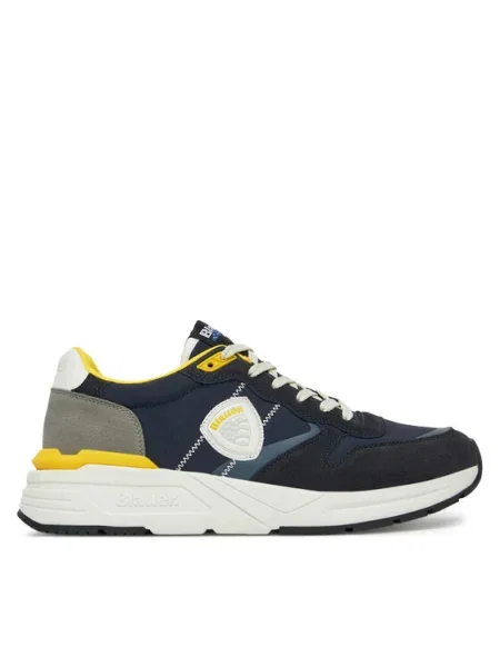 Blauer Sneakers Bleumarin albastru