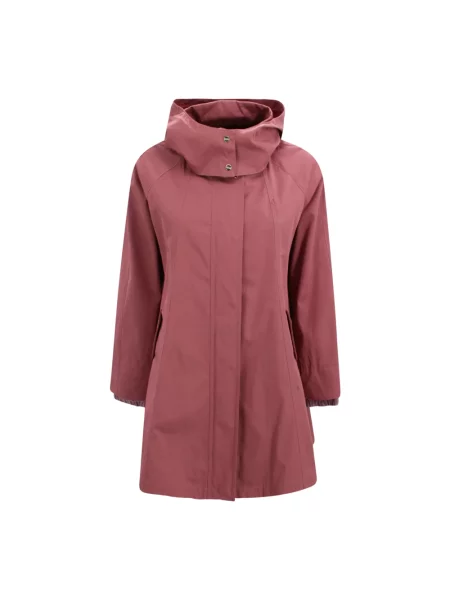 Parka Herno z kapturem różowa