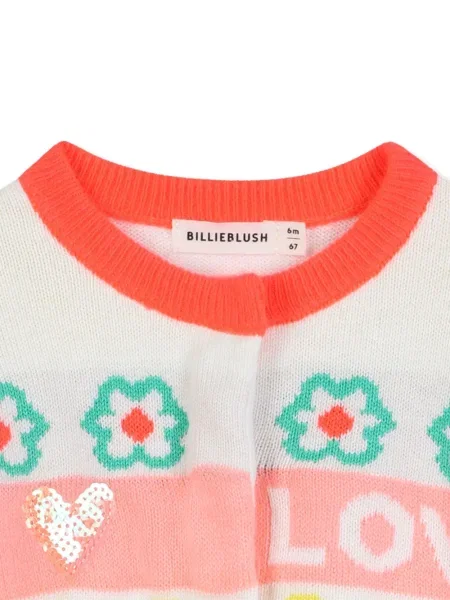 Kardigan dziecięcy Billieblush biały